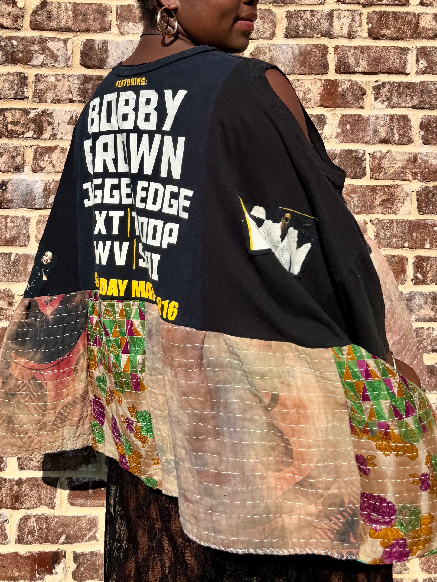 Extra Small-2XL Southern/Jimi Hendrix/Prince Trio Poncho