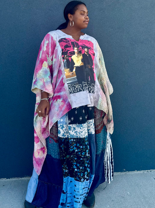 Small-4XL Boyz In The Hood Kimono Tee