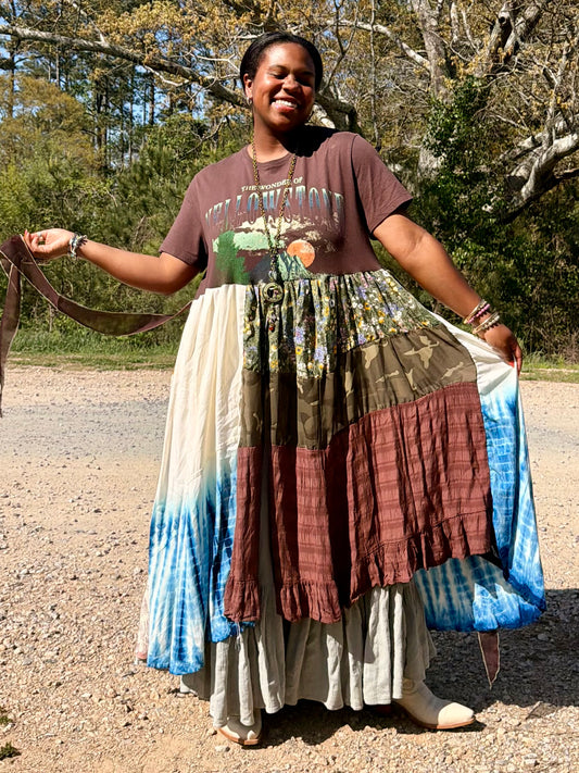 Small- Extra Large Yellowstone Maxi Tee