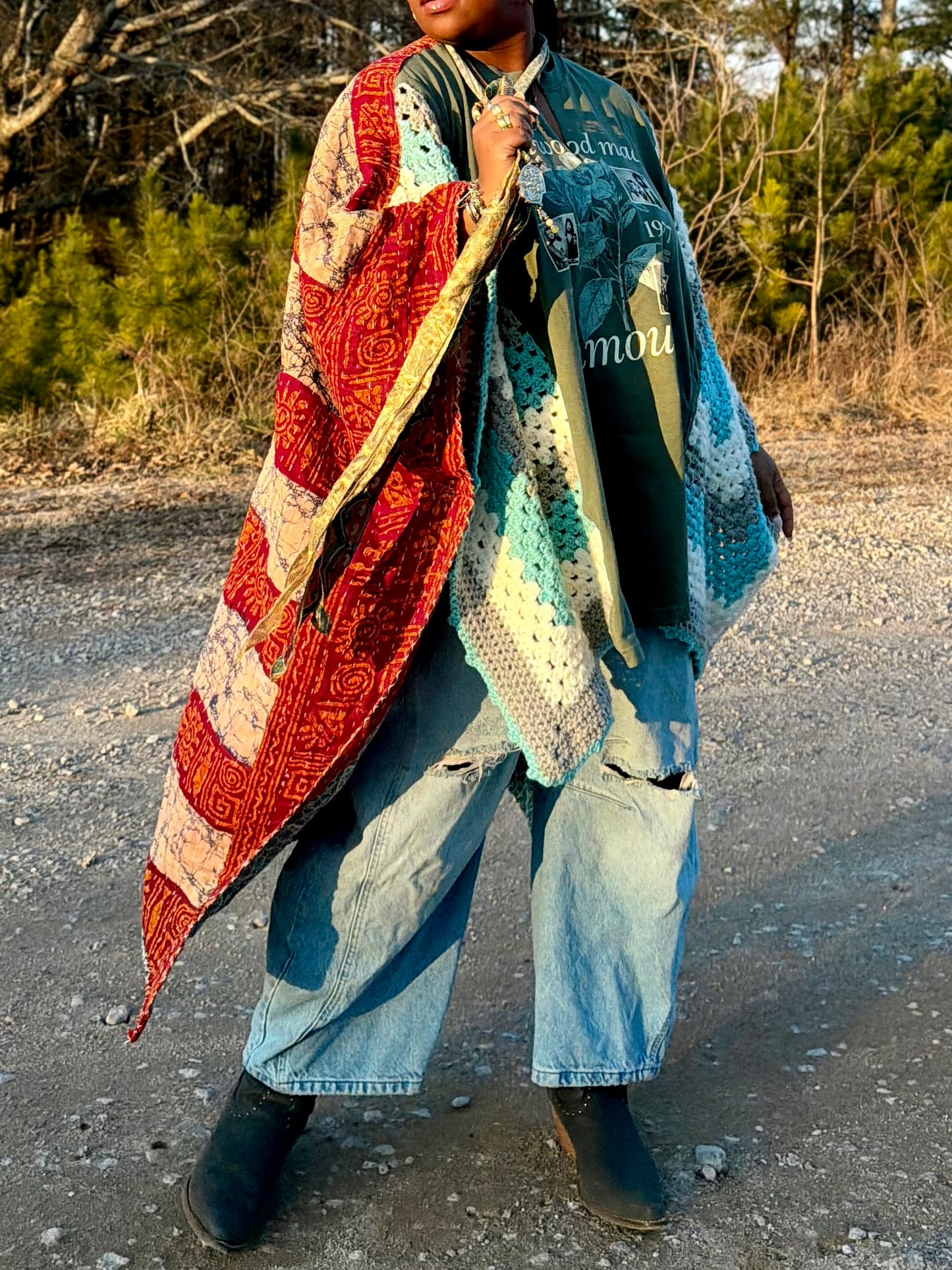 Small-3XL Fleetwood Mac Kimono Tee