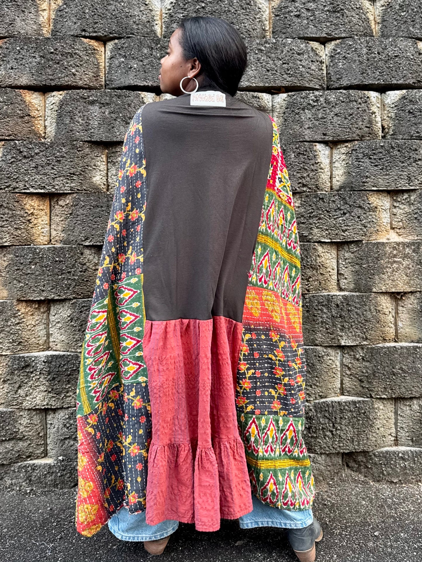 Medium-4XL 50 Cent Kaftan Maxi Dress