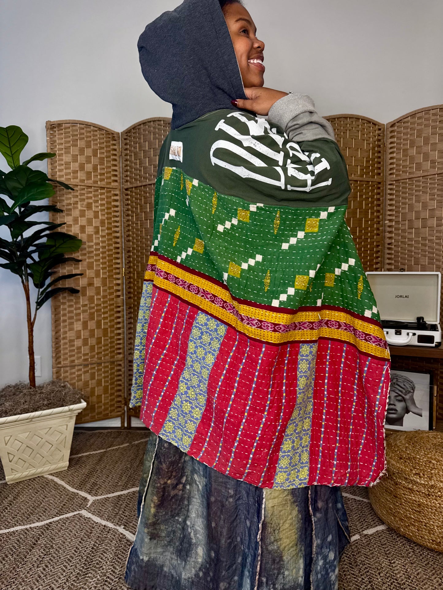 Large-5XL Dirty Hippie Luxury Hoodie