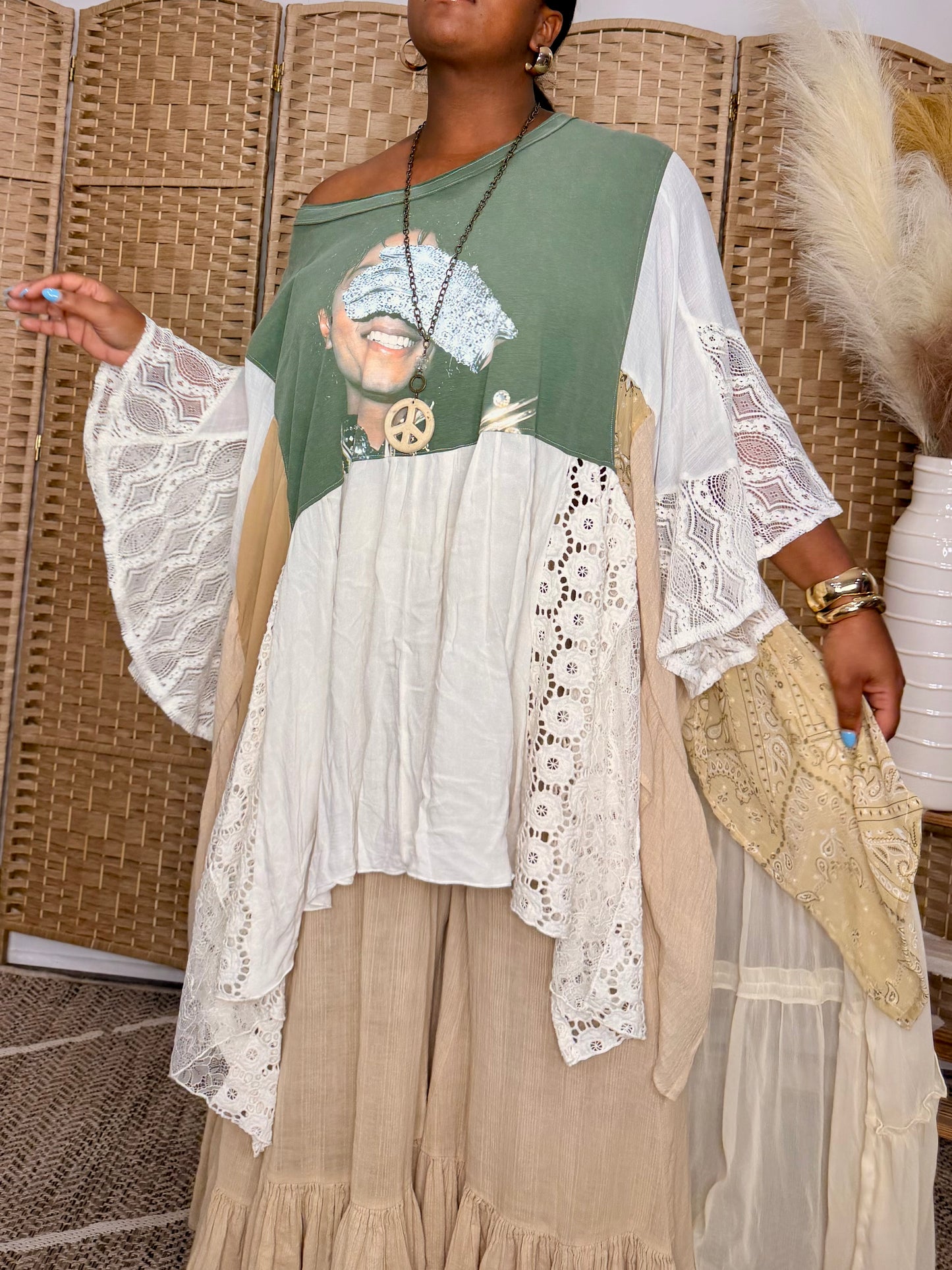 Large -5XL Michael Jackson Kaftan Poncho