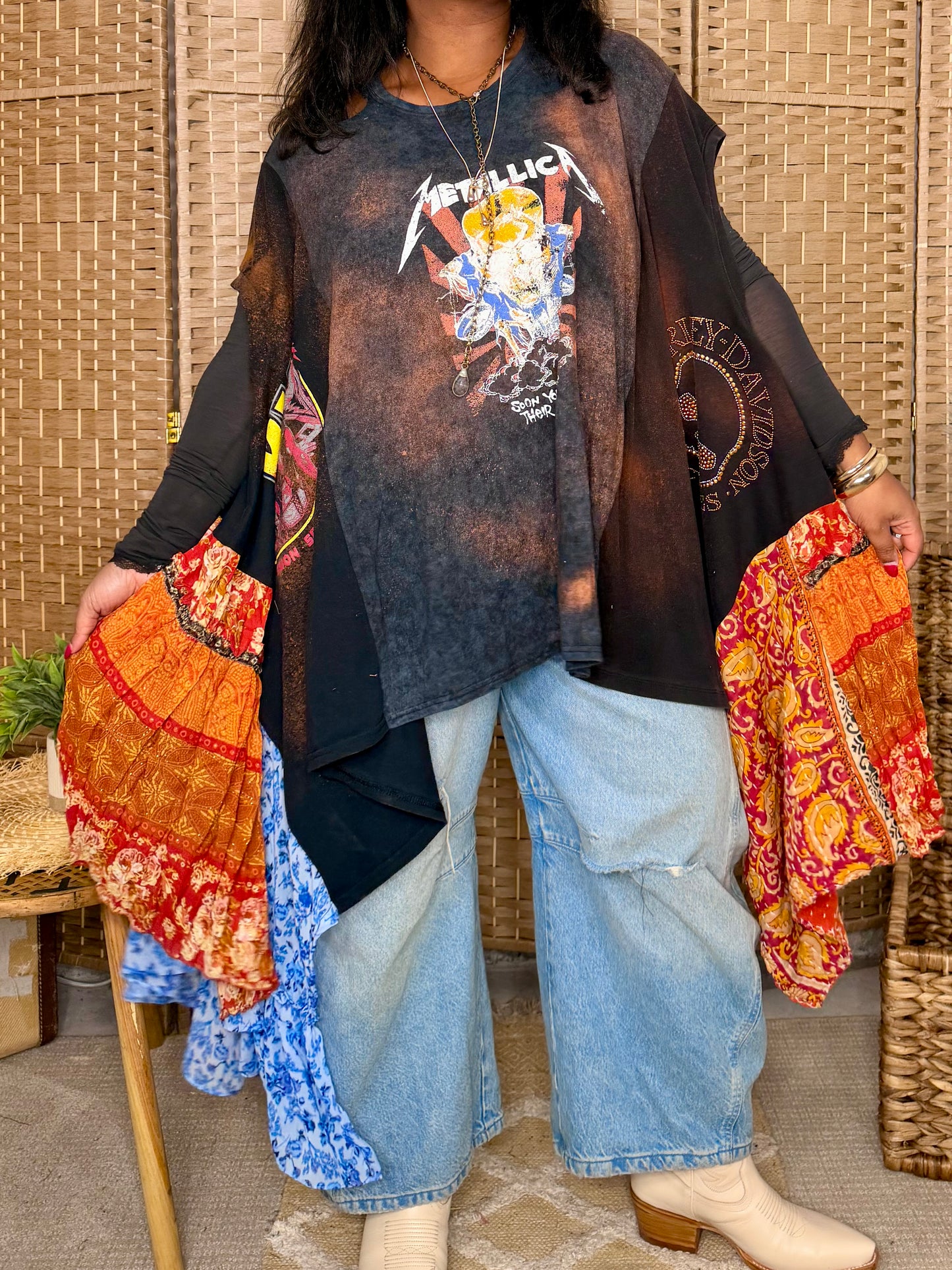 Small-3XL Metallica/Harley Davidson/KISS Trio Tee