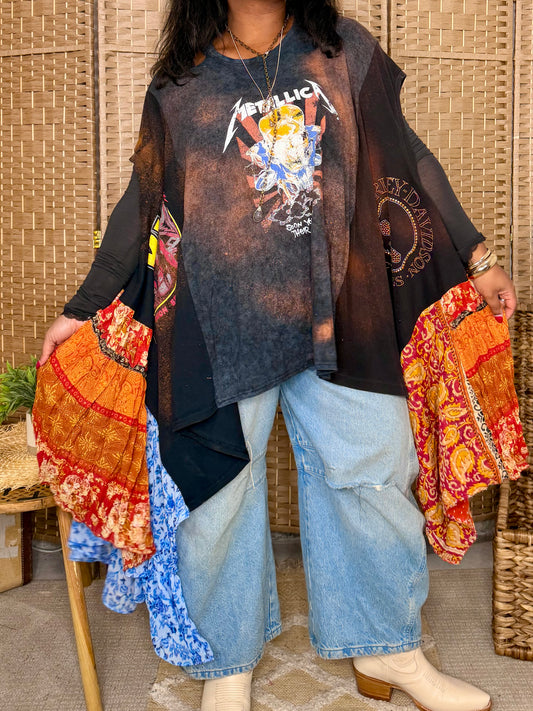 Small-3XL Metallica/Harley Davidson/KISS Trio Tee