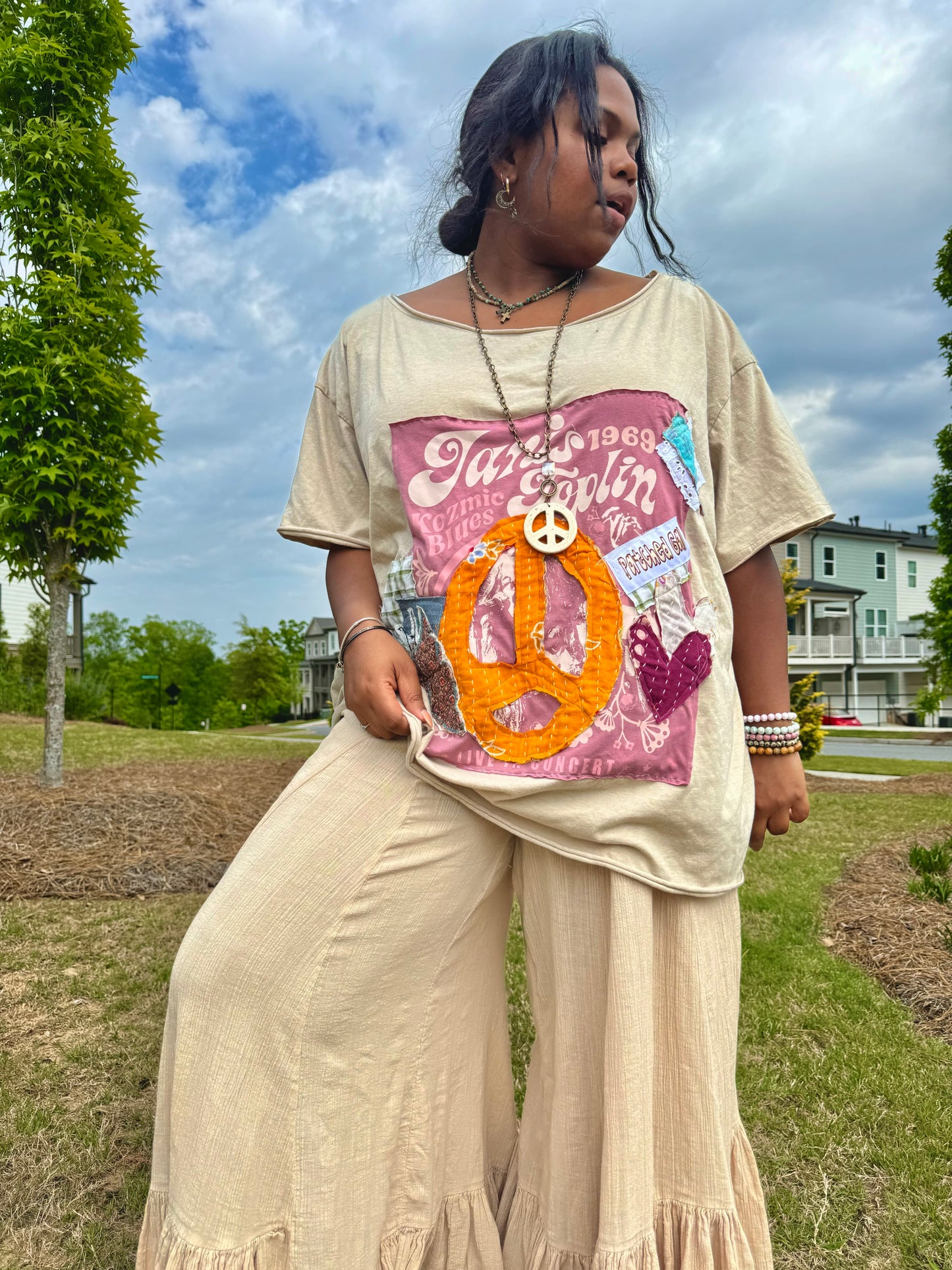 Small-1XL Janis Joplin Graphic Tee