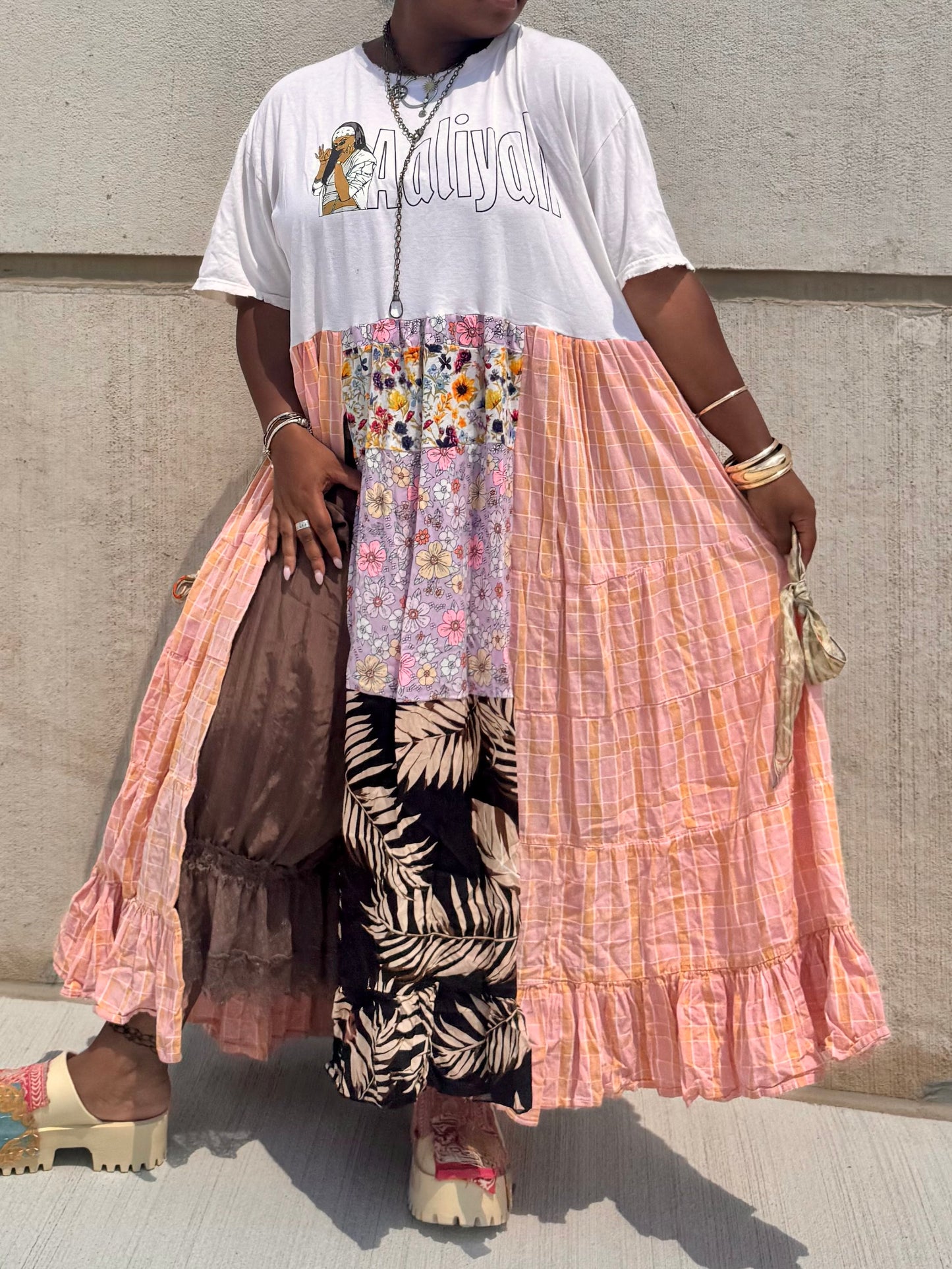 Medium-1XL Aaliyah Maxi Tee