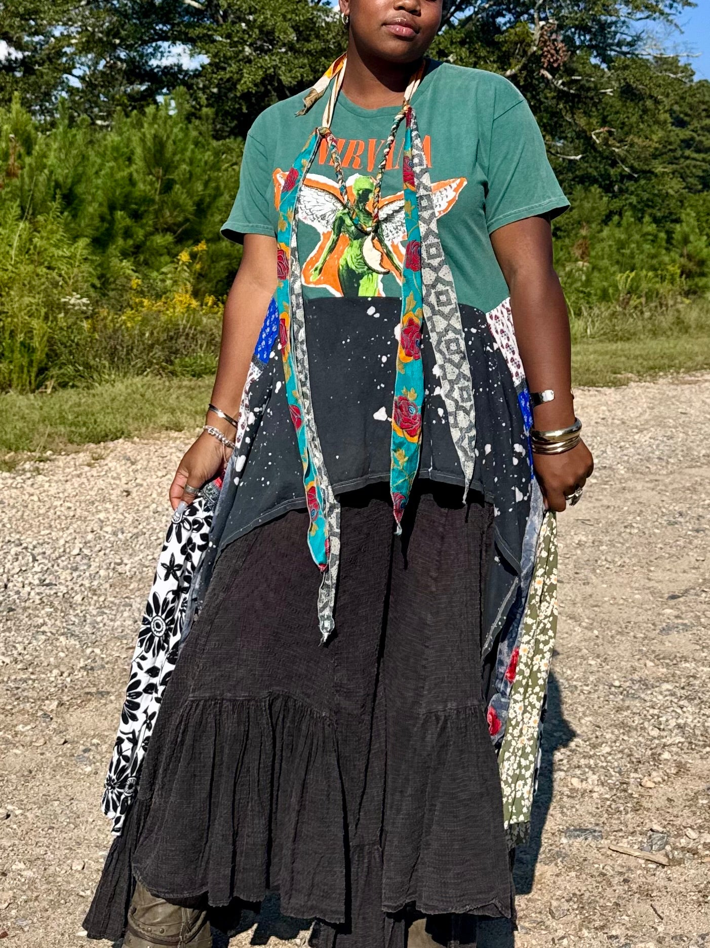 XXS- Large Nirvana Maxi Tee