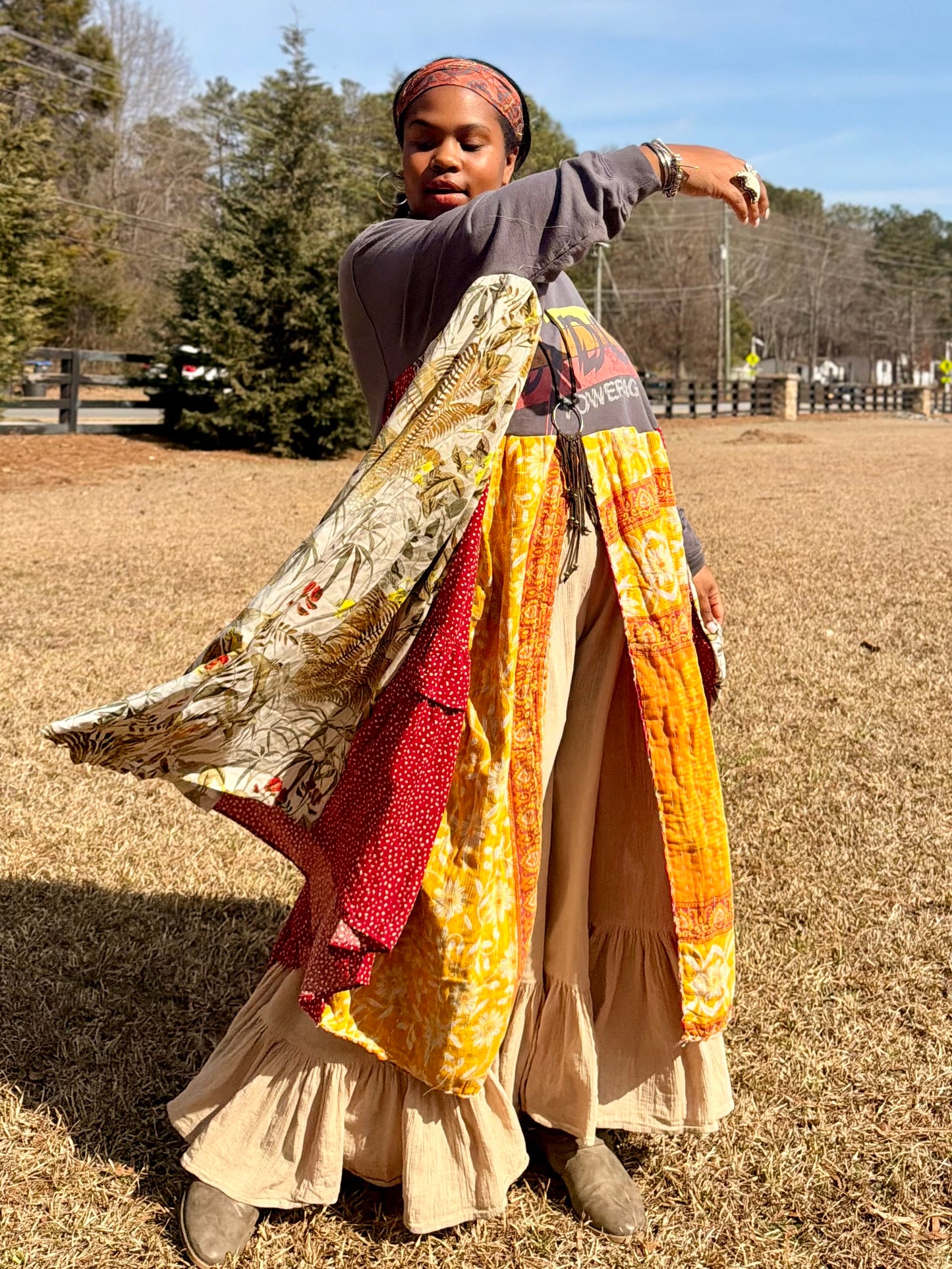 Large-3XL ACDC Swing Maxi Tee