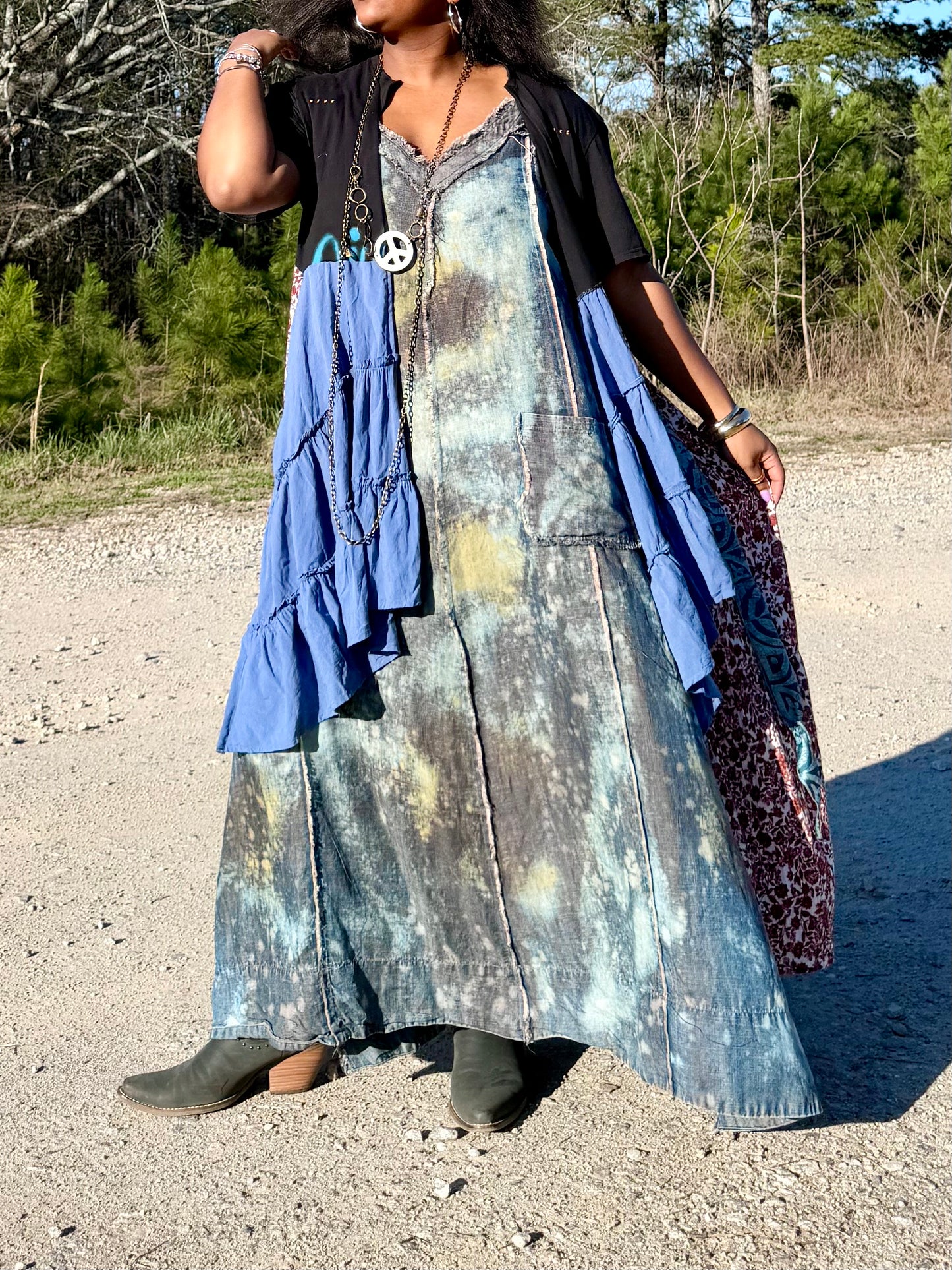 XXS-Extra Large Givēon Maxi Tee Duster