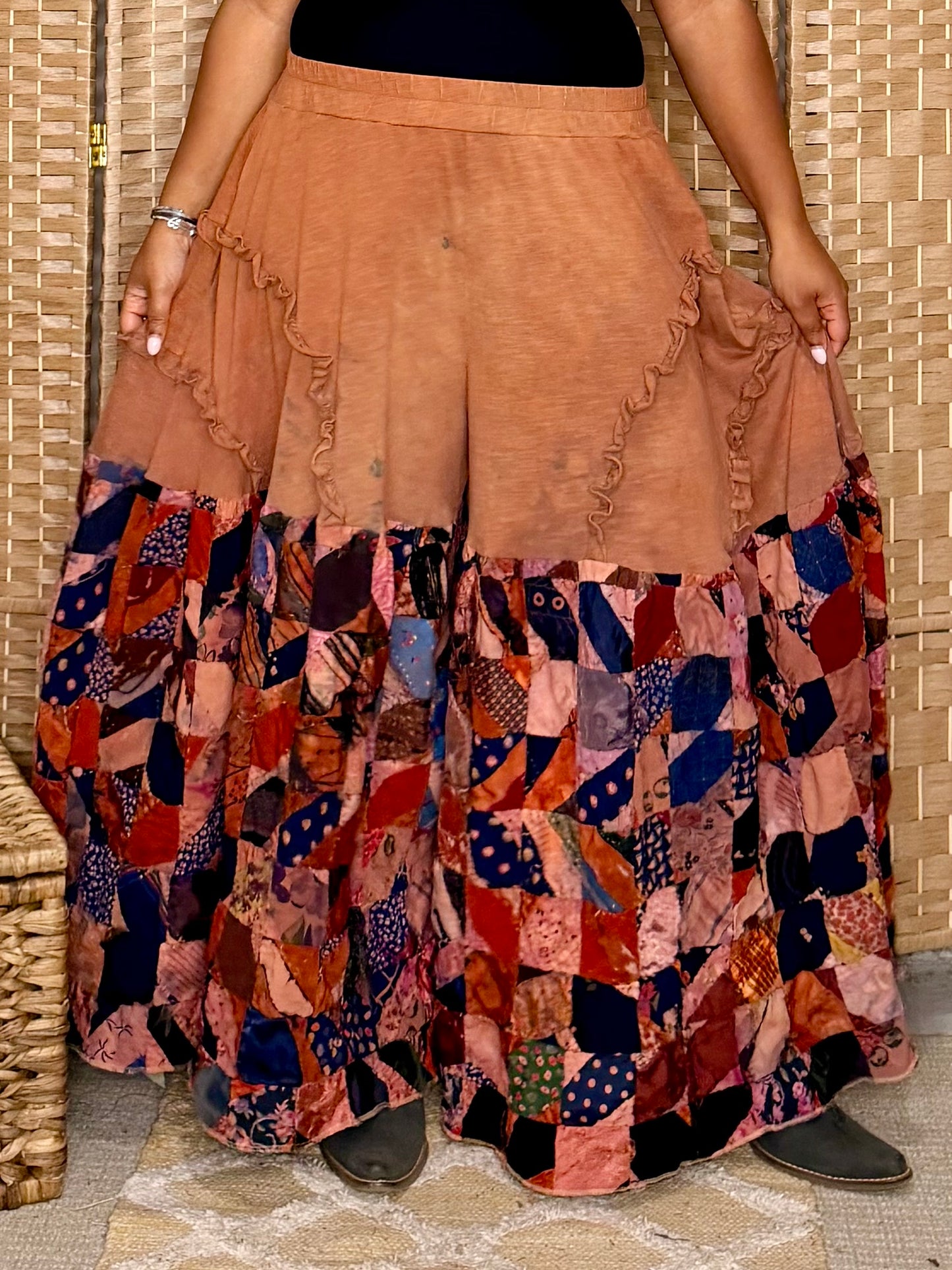 Large-Extra Large Quilted Luxury Sweatpants