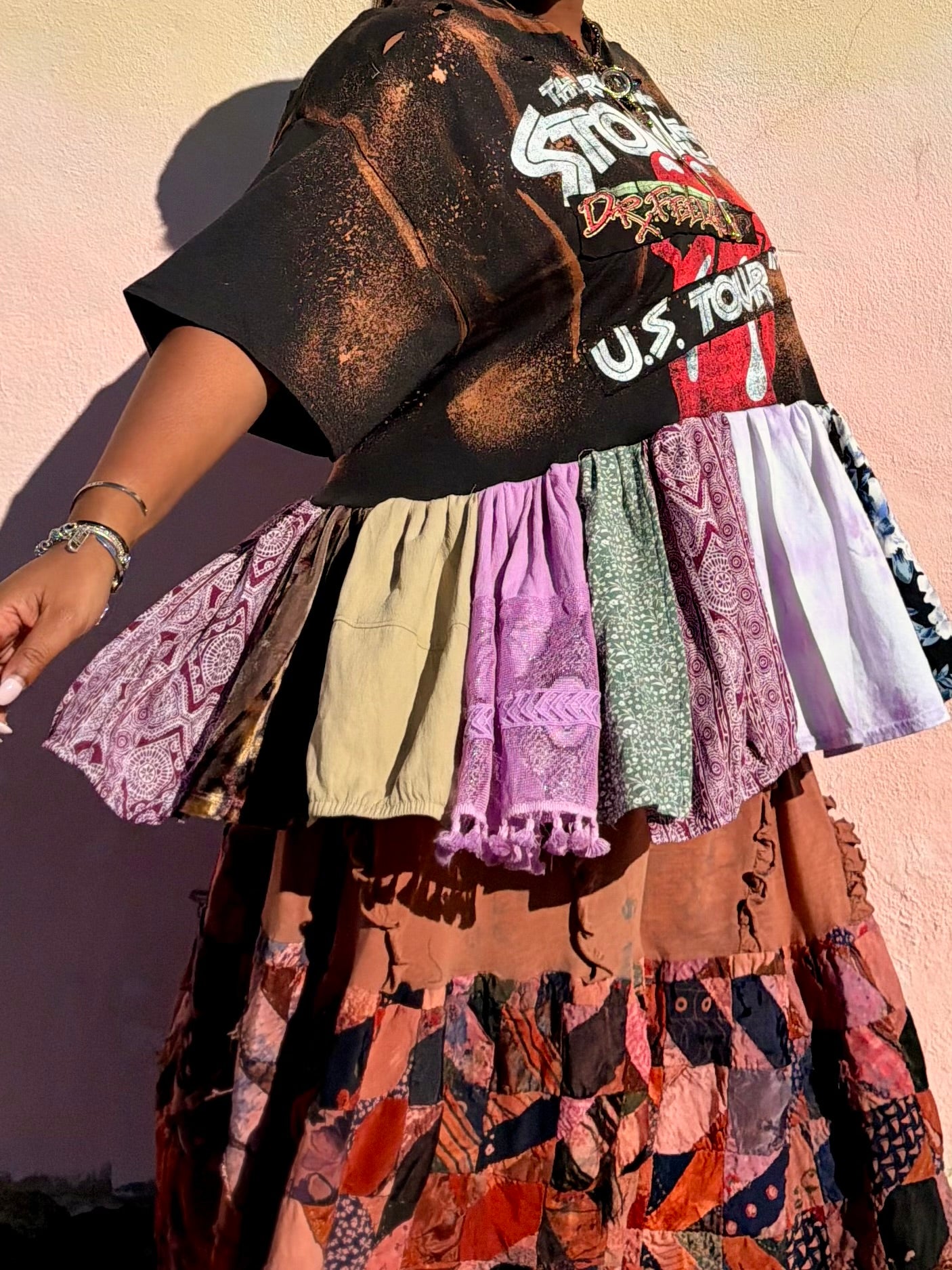 Medium- 2XL Rolling Stones Midi Tee