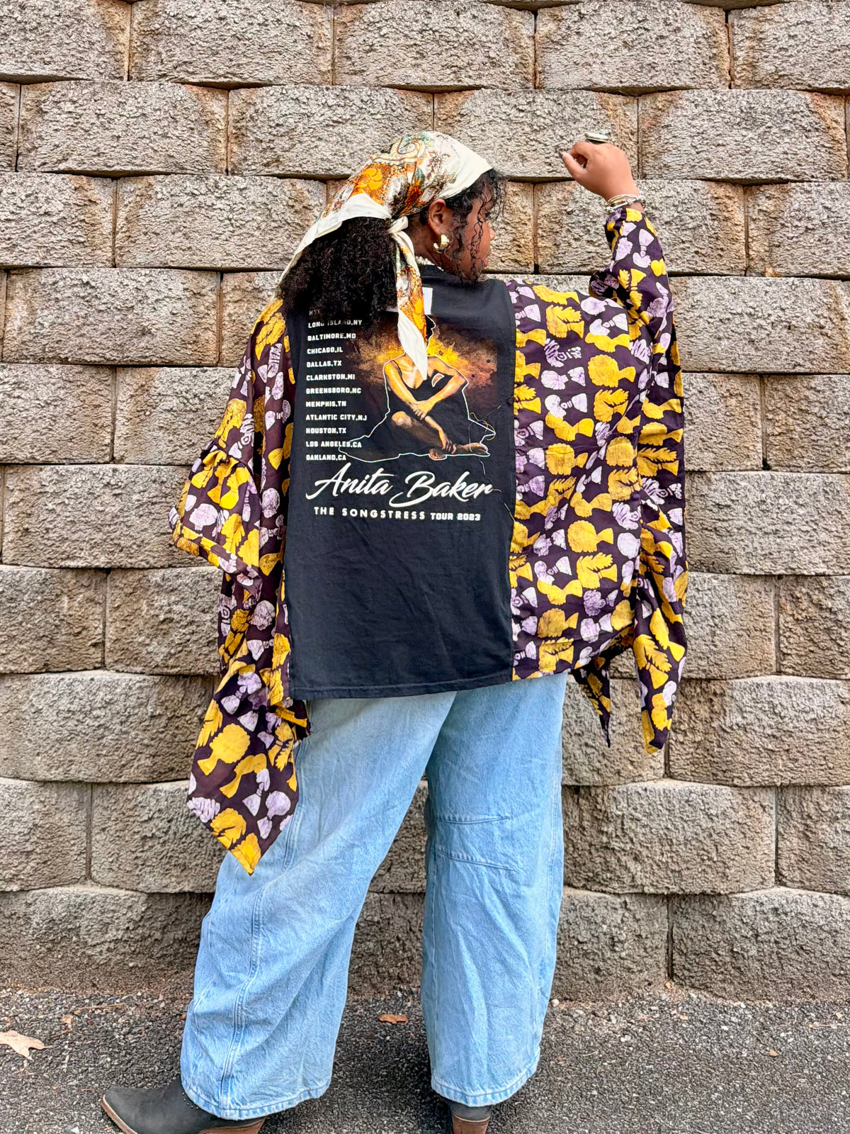 Small-2XL Anita Baker Kaftan Poncho