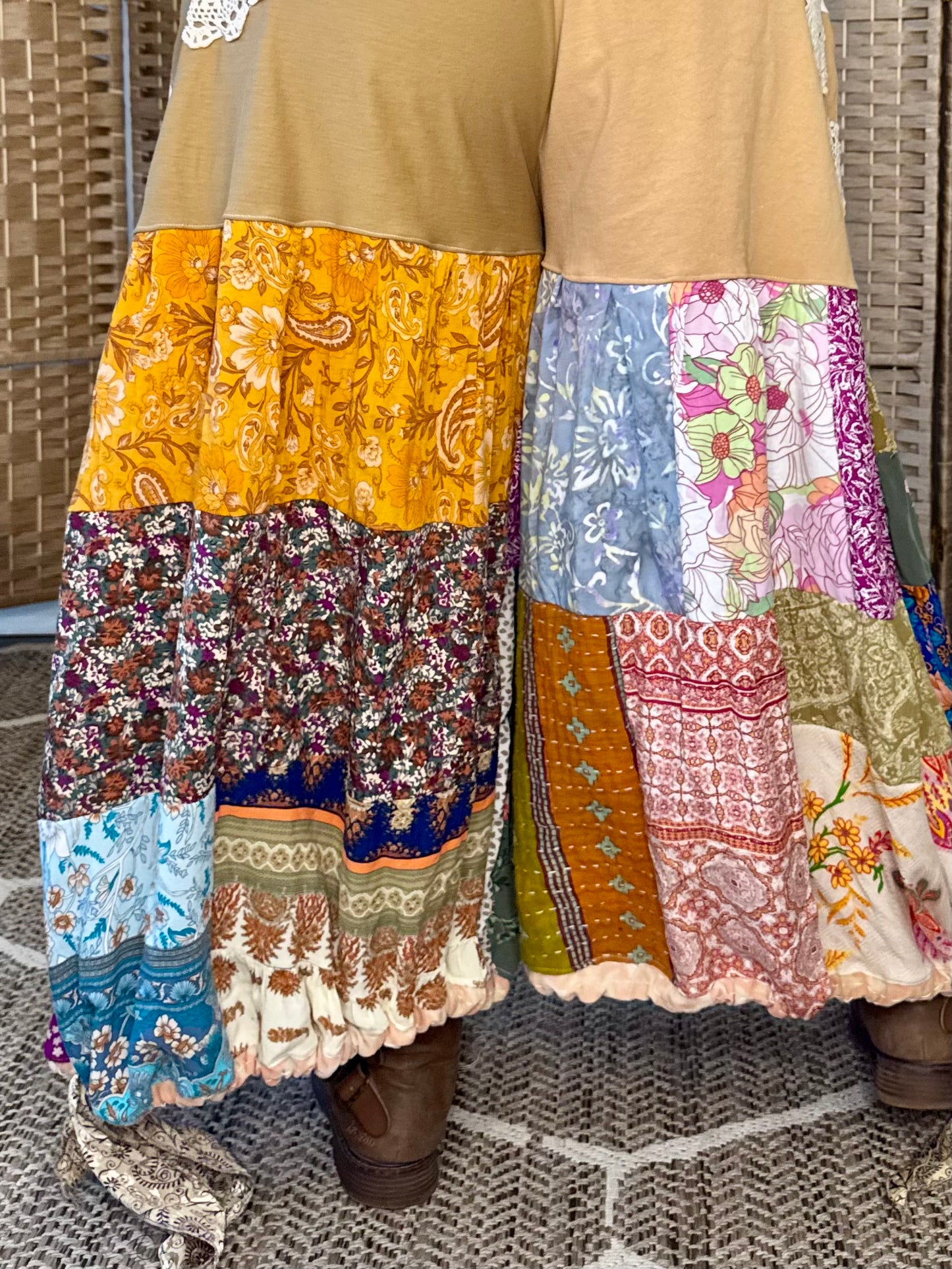 Extra Small- Extra Large Lace Doiley Luxury Sweatpants