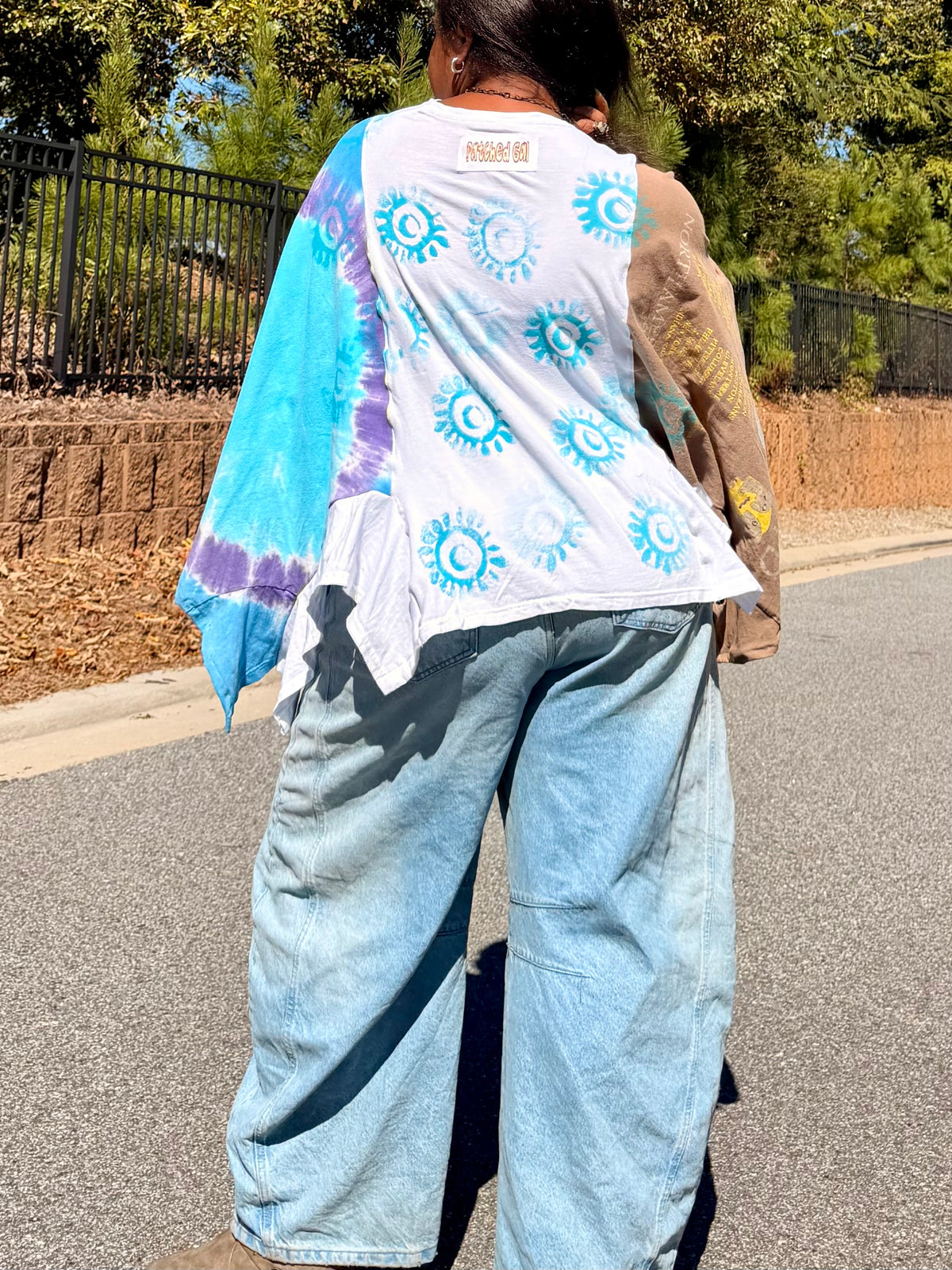 Extra Small- Medium Sublime/Grateful Dead/Pink Floyd Poncho Tee