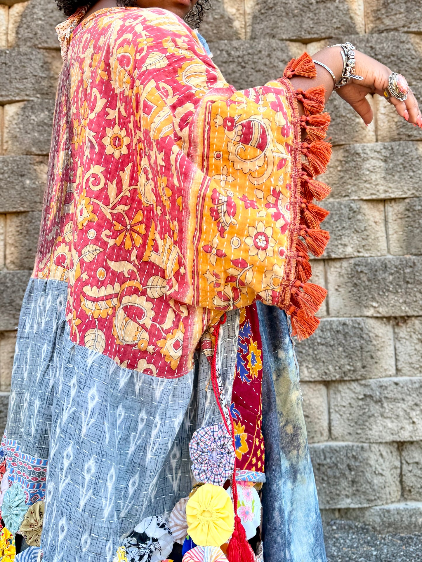 Large-5XL Quilted Duster