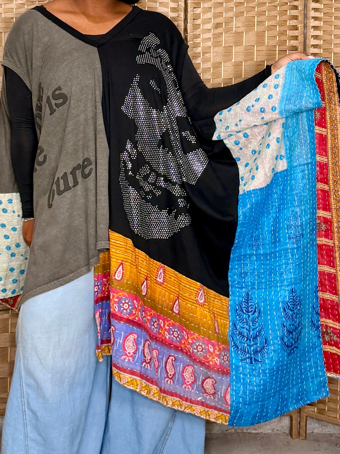 Large-4XL Love Is The Cure/Misfits Duo Tee