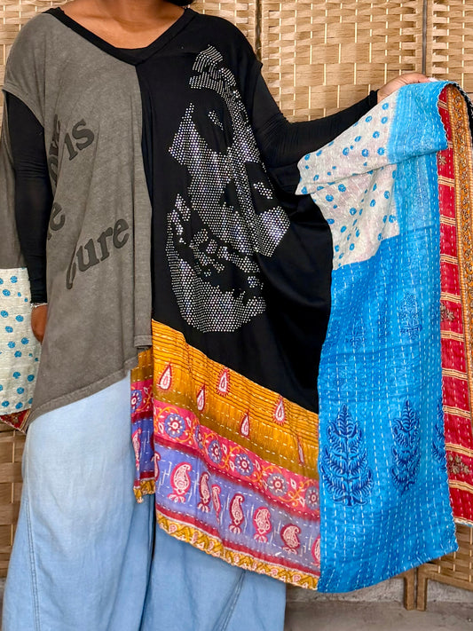 Large-4XL Love Is The Cure/Misfits Duo Tee