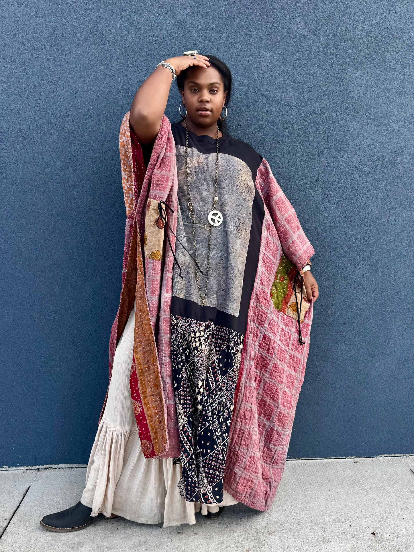 Large-5XL Tupac Kaftan Maxi Dress