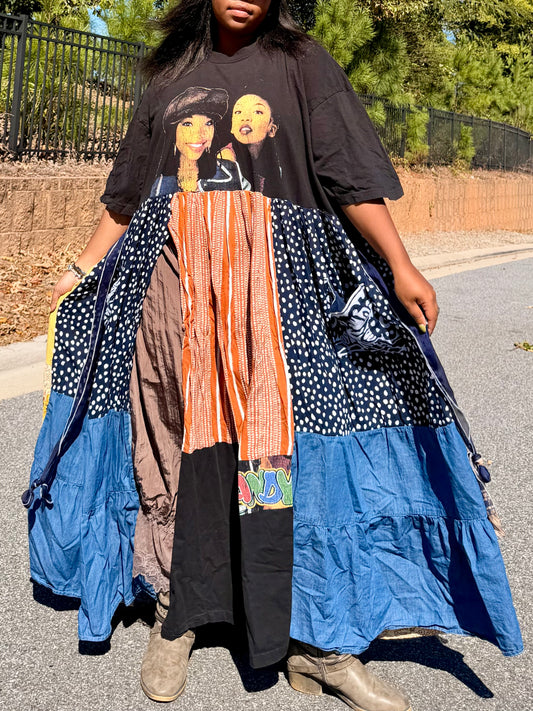 2XL-4XL Brandy Maxi Tee