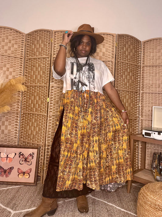 Small- Extra Large Jimi Hendrix Maxi Tee