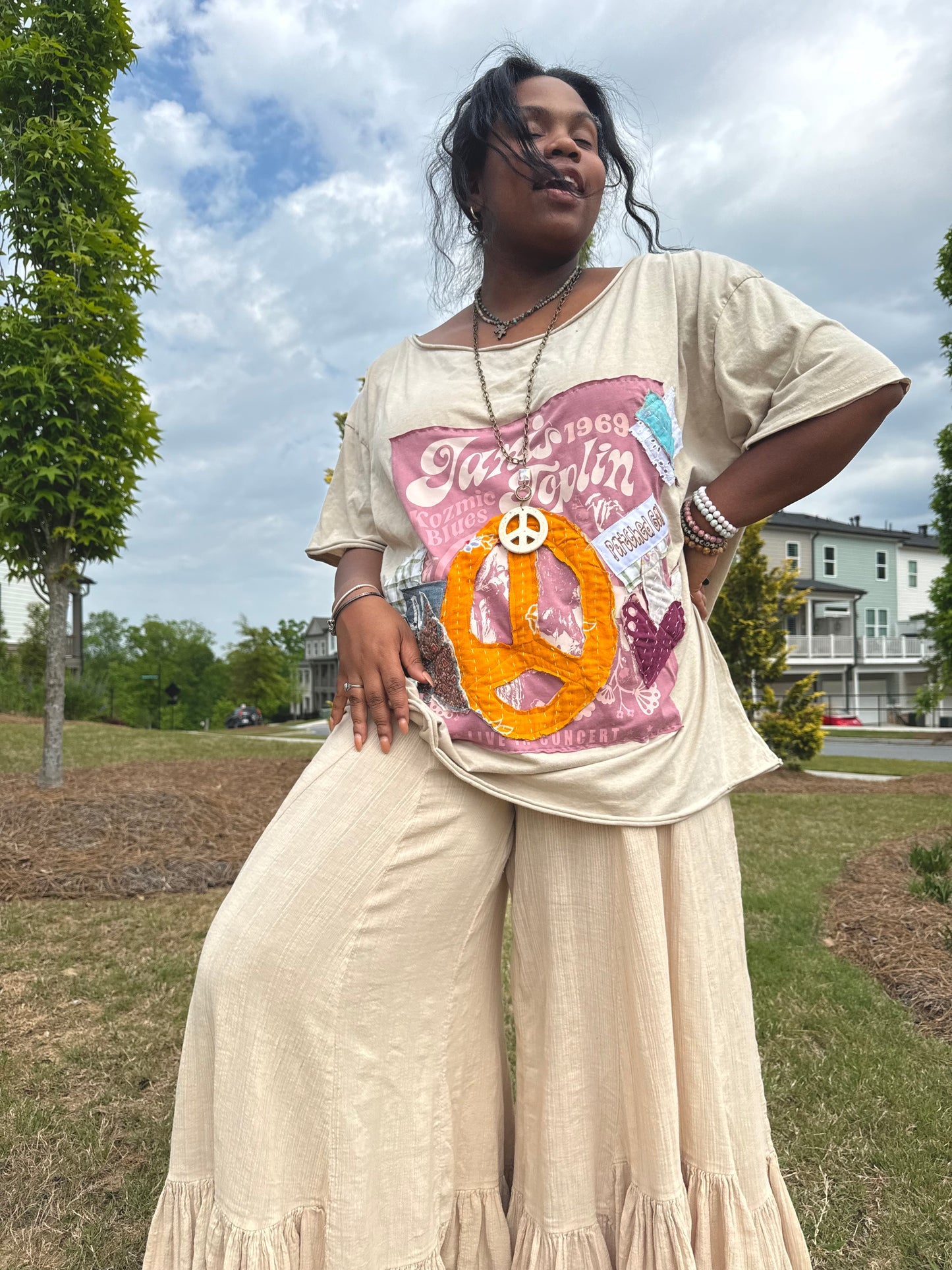 Small-1XL Janis Joplin Graphic Tee