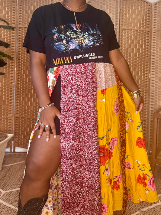 XXS-Medium Nirvana Maxi Tee