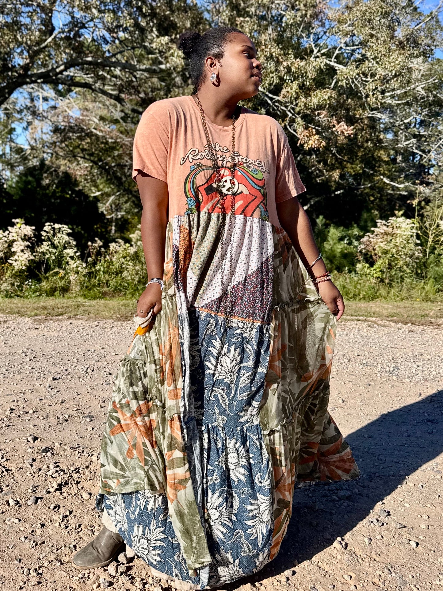 Extra Small-Extra Large Maxi Rolling Stones Tee