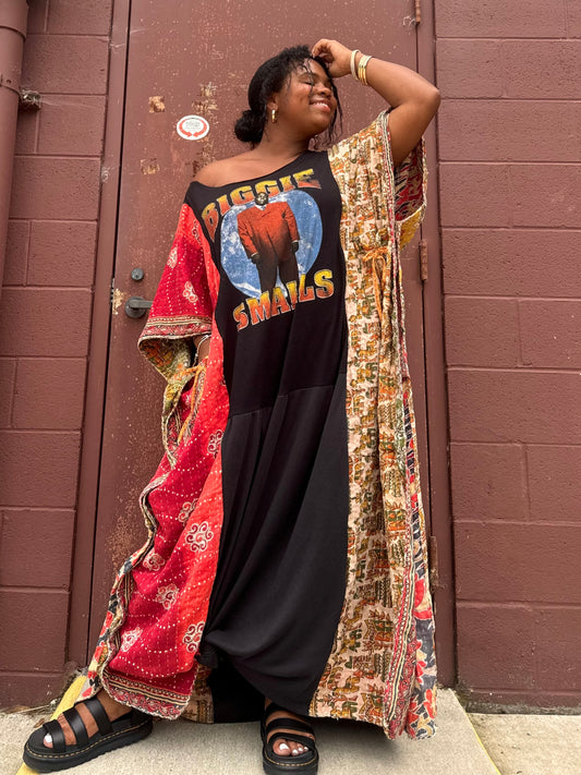 Large-4XL Biggie Smalls Maxi Dress