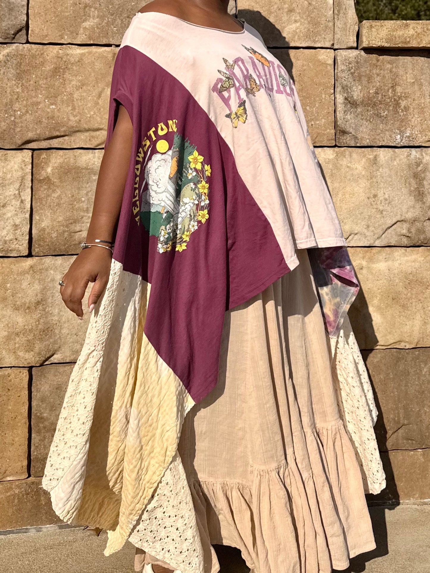 Extra Large-4XL Paradise/Sublime Butterfly Tee