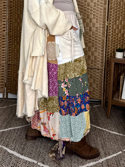 Extra Small- Extra Large Lace Doiley Luxury Sweatpants