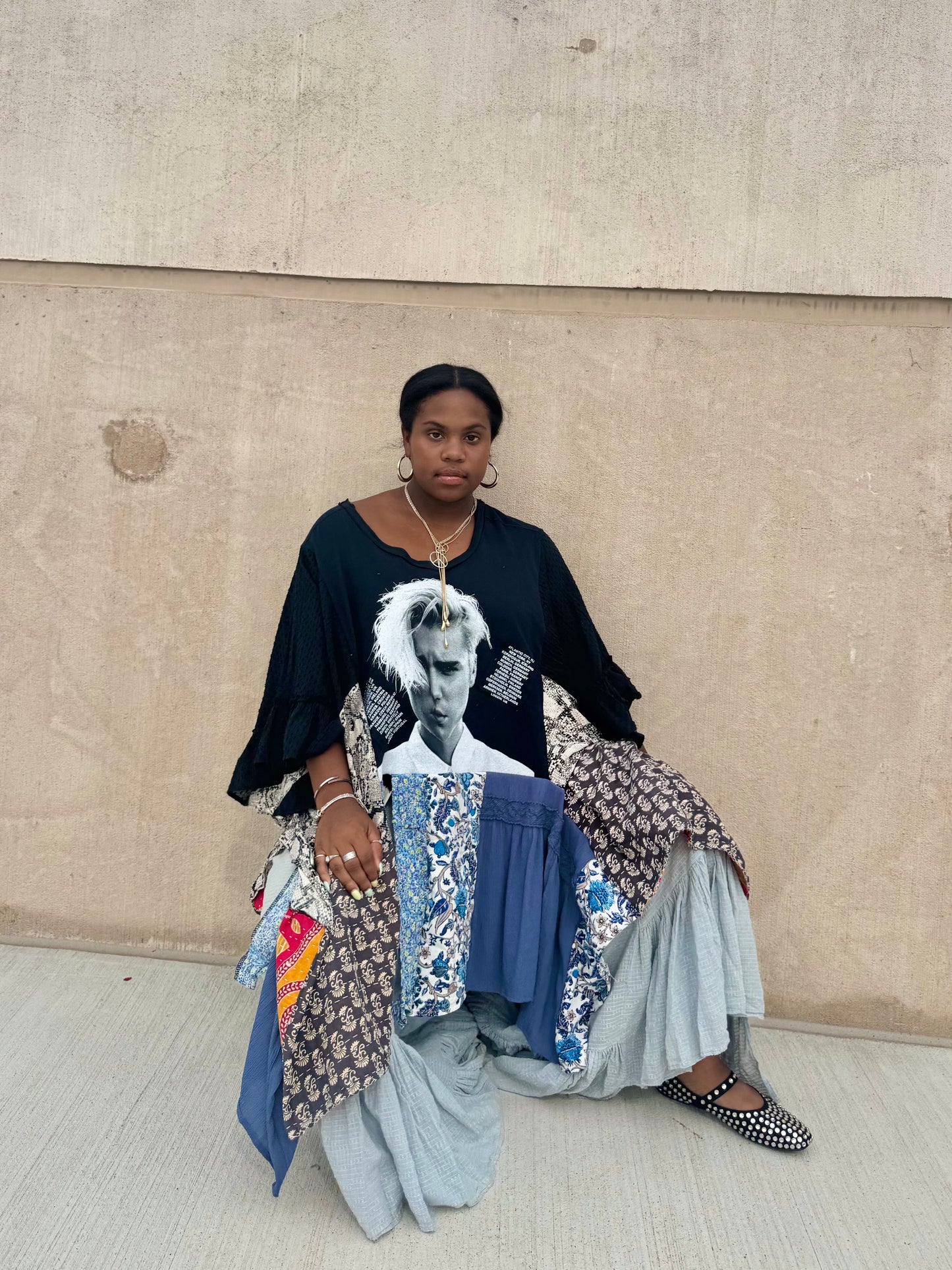 Large-5XL Justin Bieber Kaftan Poncho