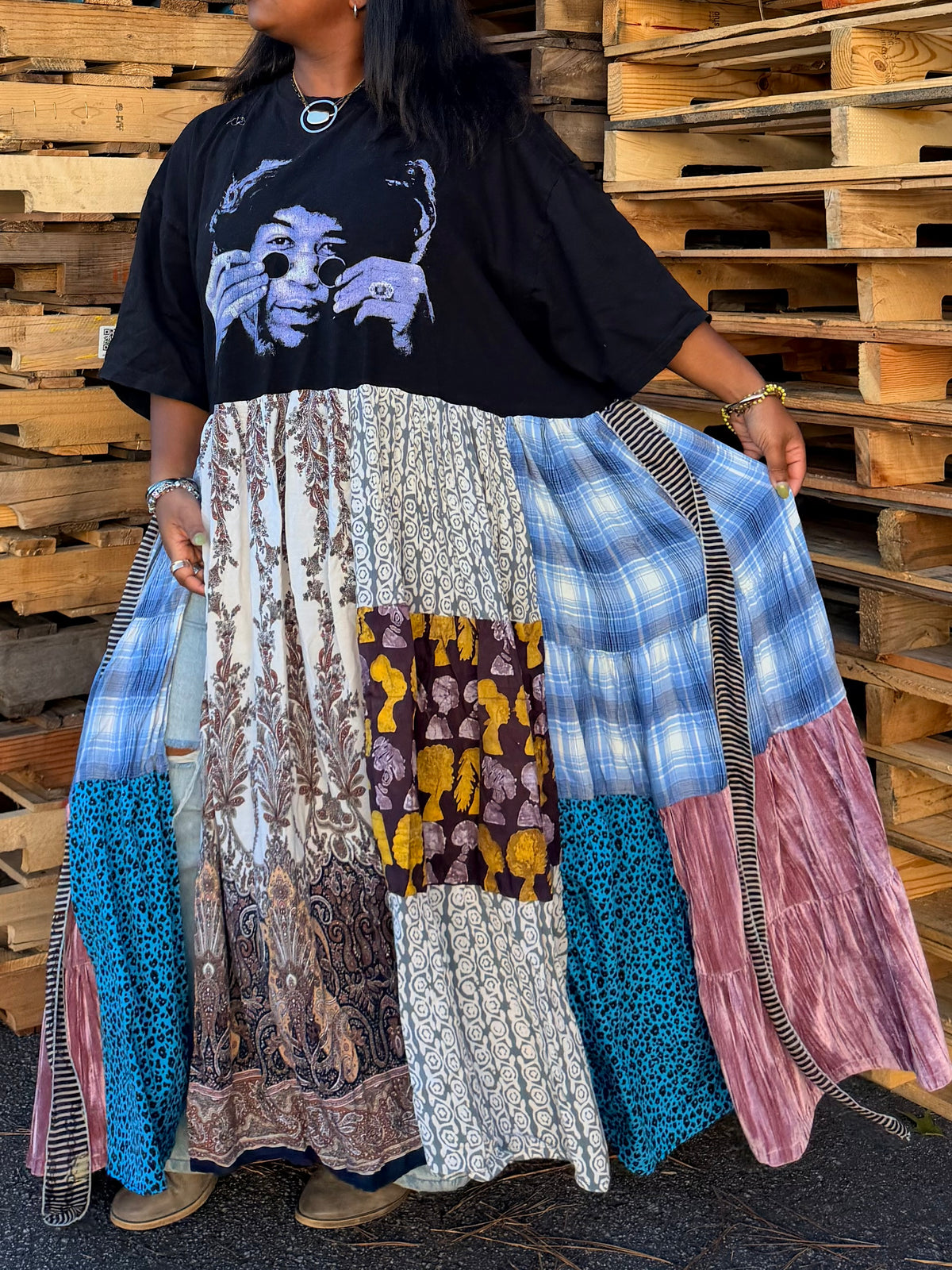 2XL-4XL Jimi Hendrix Maxi Tee