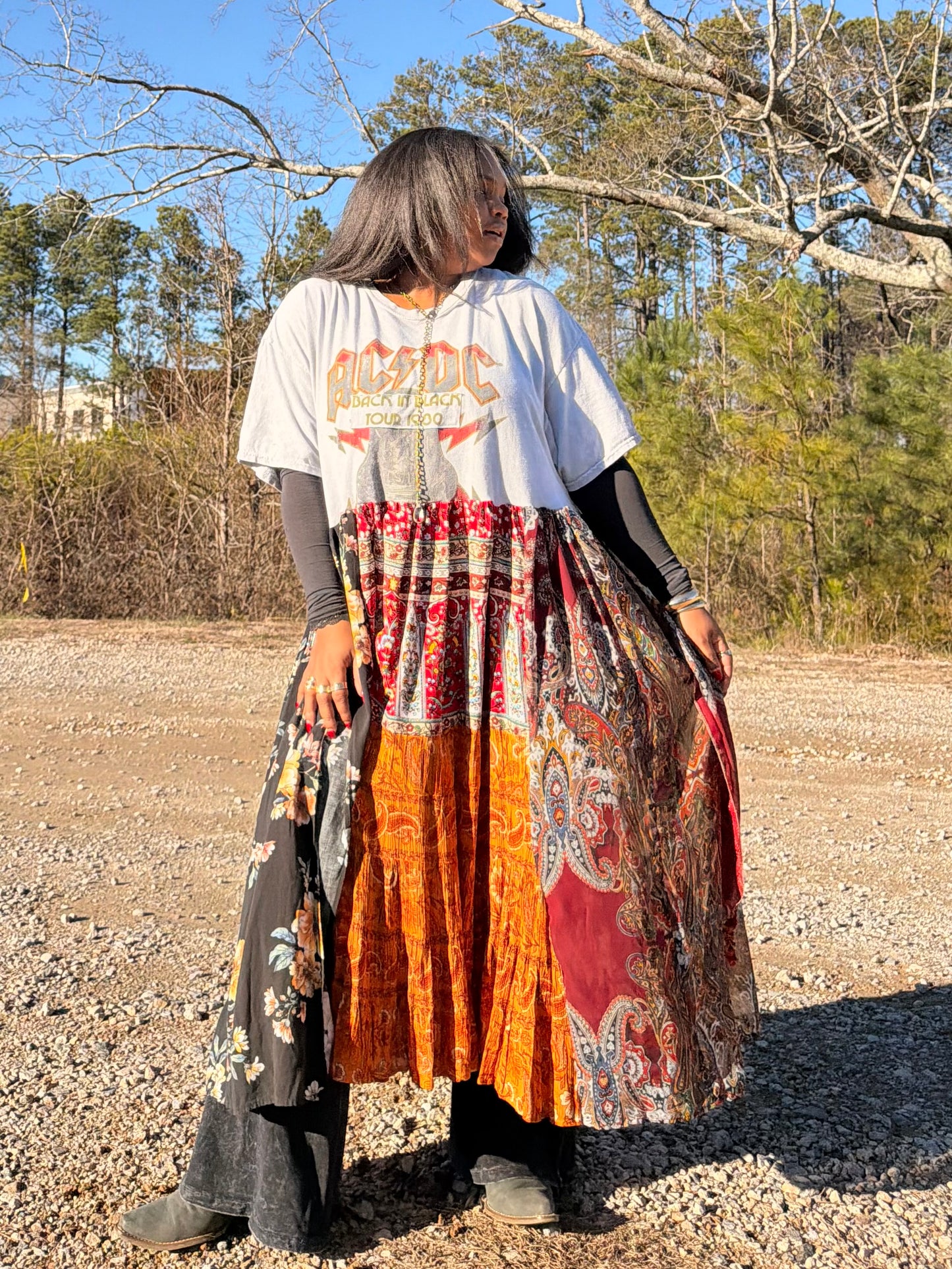 Large- 3XL ACDC Maxi Tee