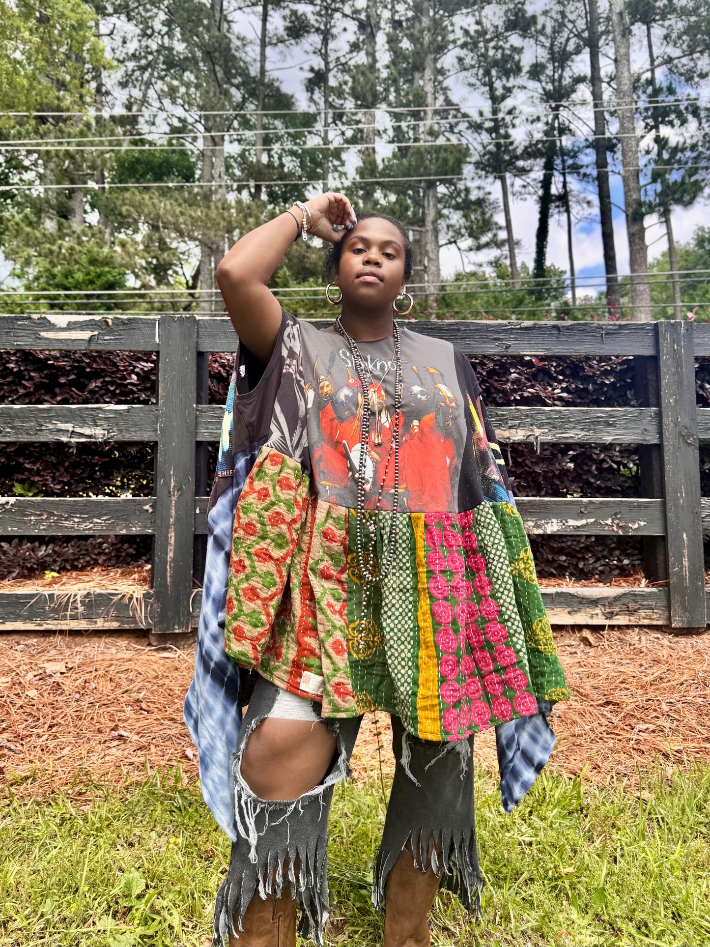 Small-5XL SlipNot/Pink Floyd/Korn Trio Tee