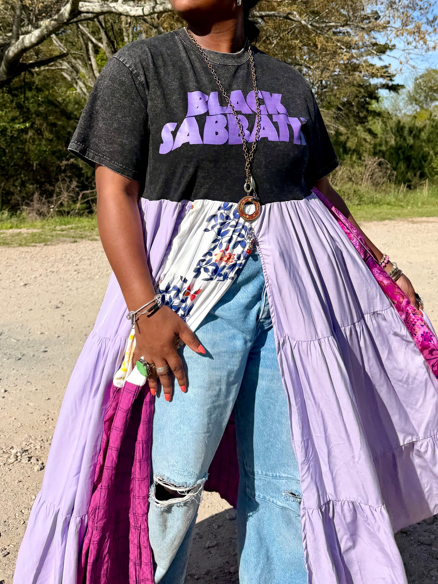 XXS- Large Black Sabbath Maxi Tee