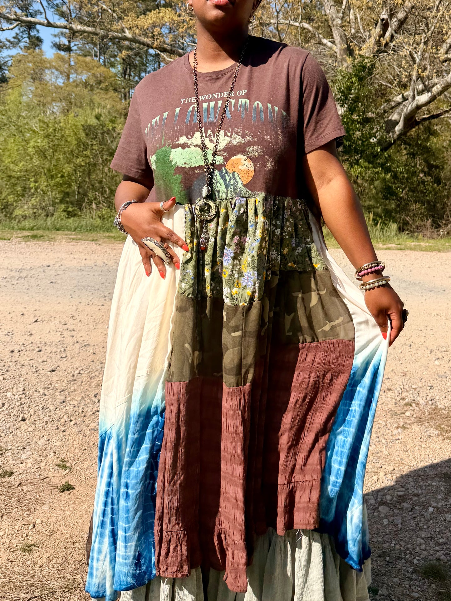 Small- Extra Large Yellowstone Maxi Tee
