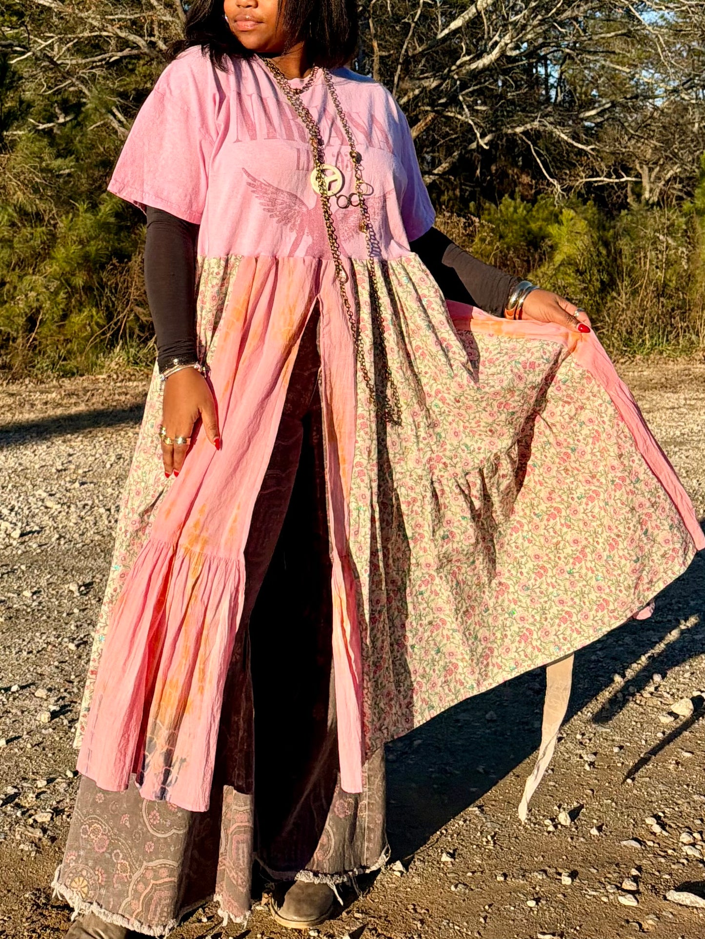 Medium- 2XL Nirvana Maxi Tee