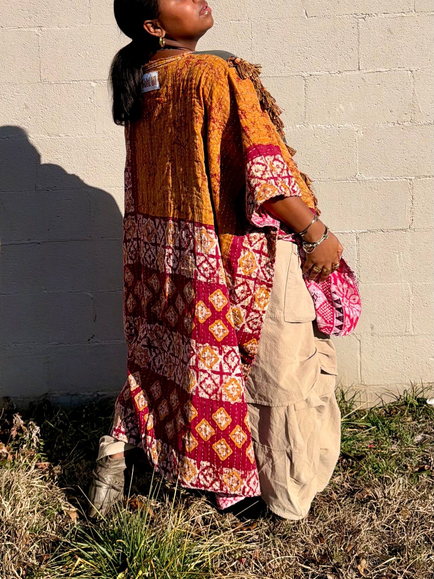 Large-5XL Erykah Badu Kimono Tee