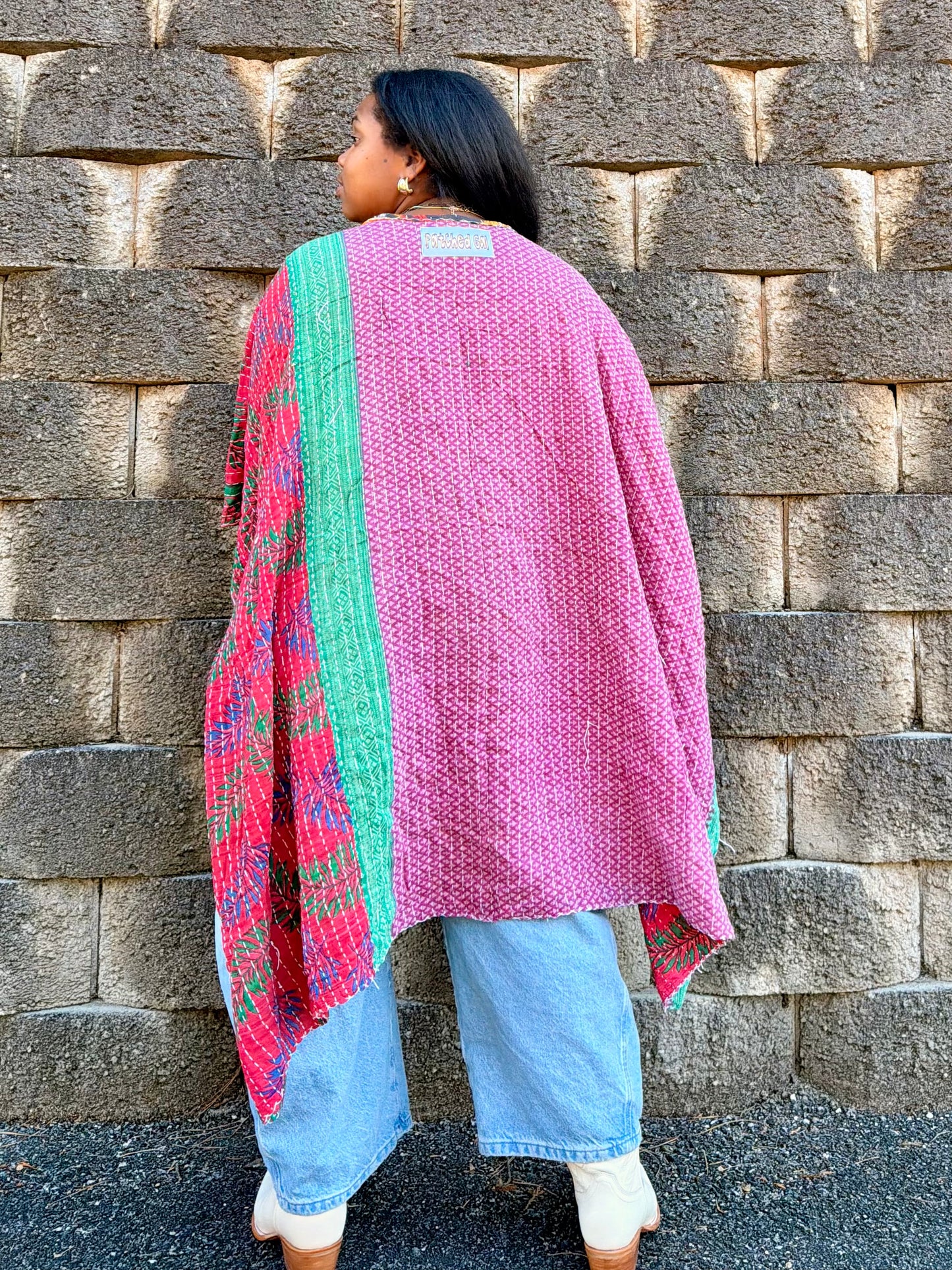 Small-2XL Biggie Kimono Tee