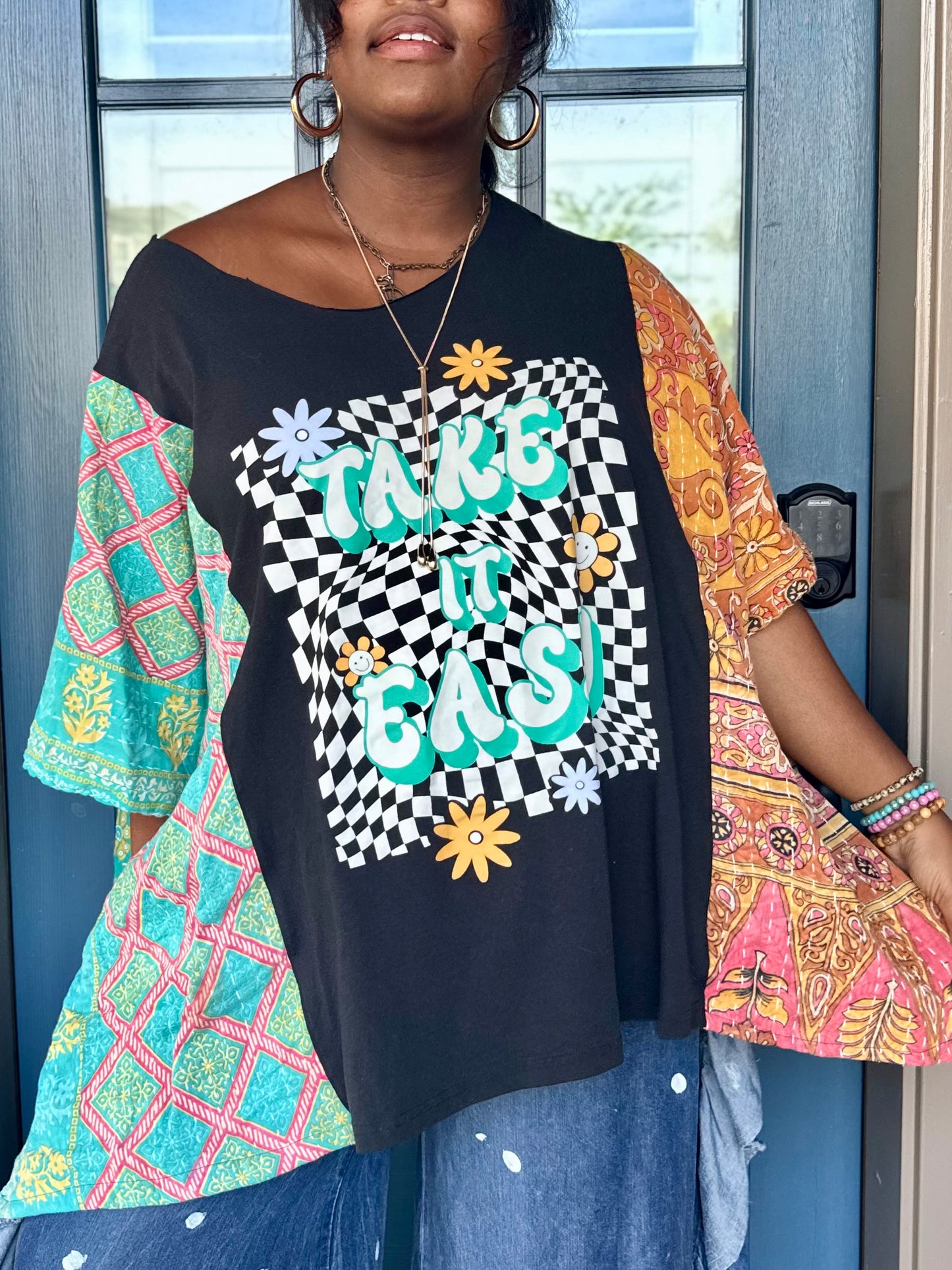 XXS-2XL Take It Easy Kaftan Poncho