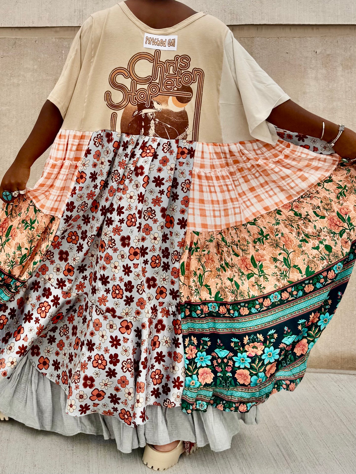 Medium-2XL Chris Stapleton Fringe Maxi Tee