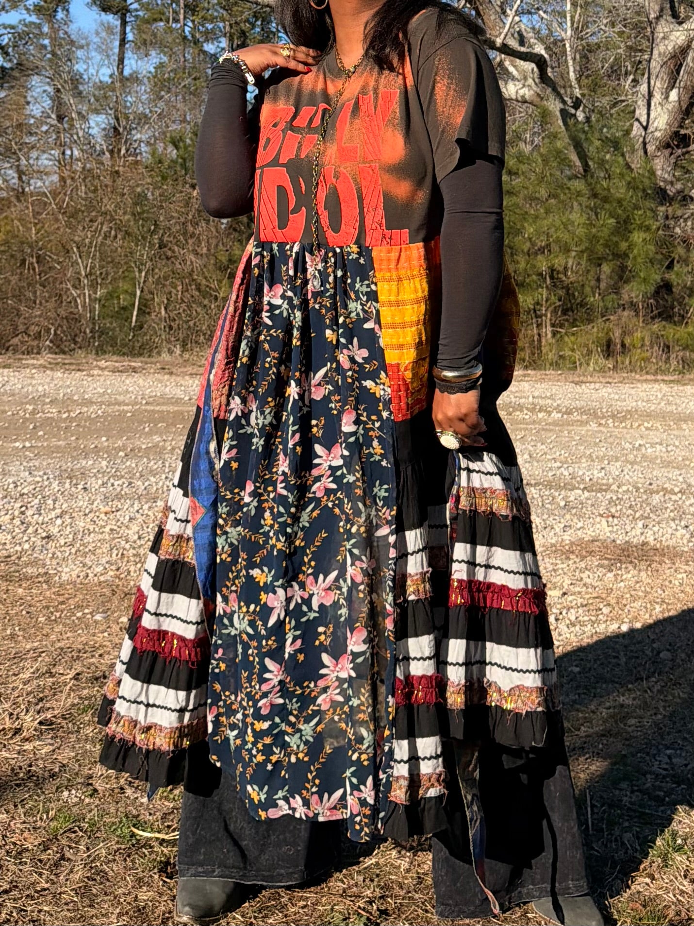 Extra Small- Extra Large Billy Idol Maxi Tee