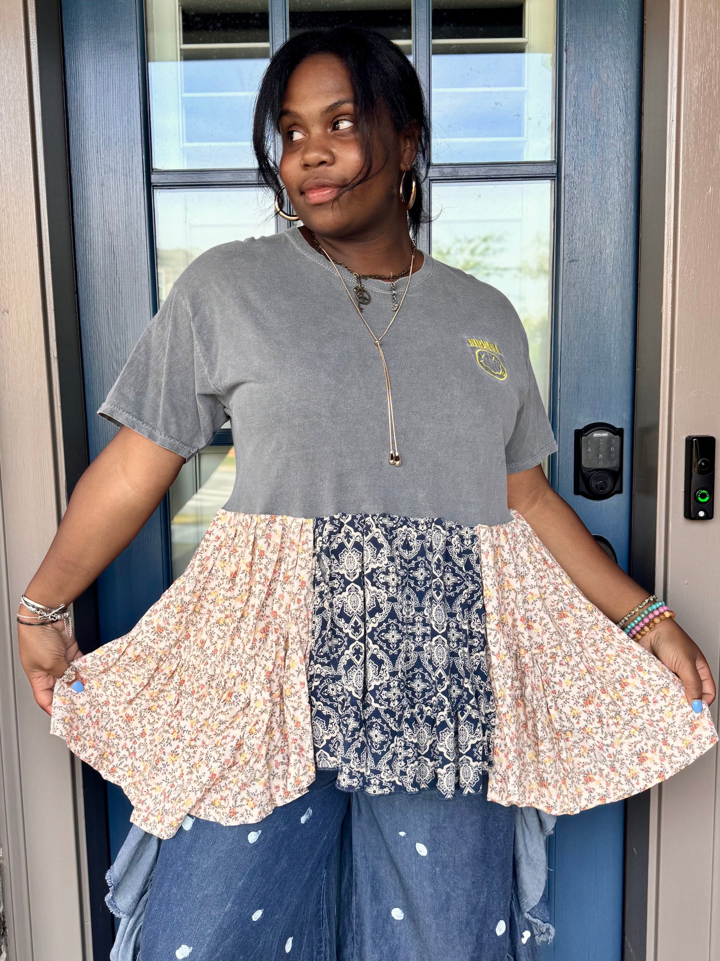 XXS-Large Nirvana Midi Tee