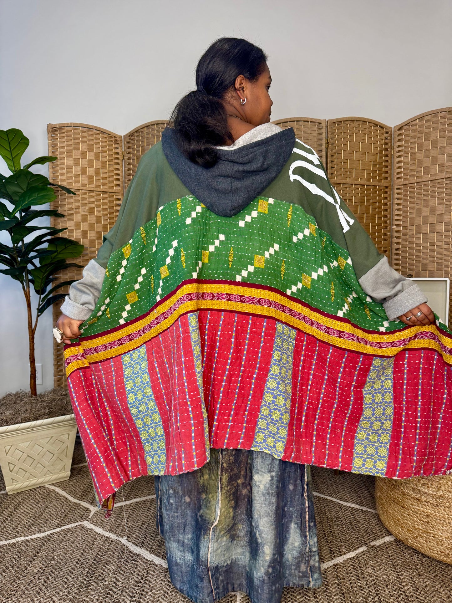 Large-5XL Dirty Hippie Luxury Hoodie