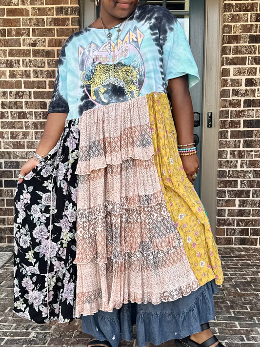 XXS-Extra Large Def Leppard Maxi Tee