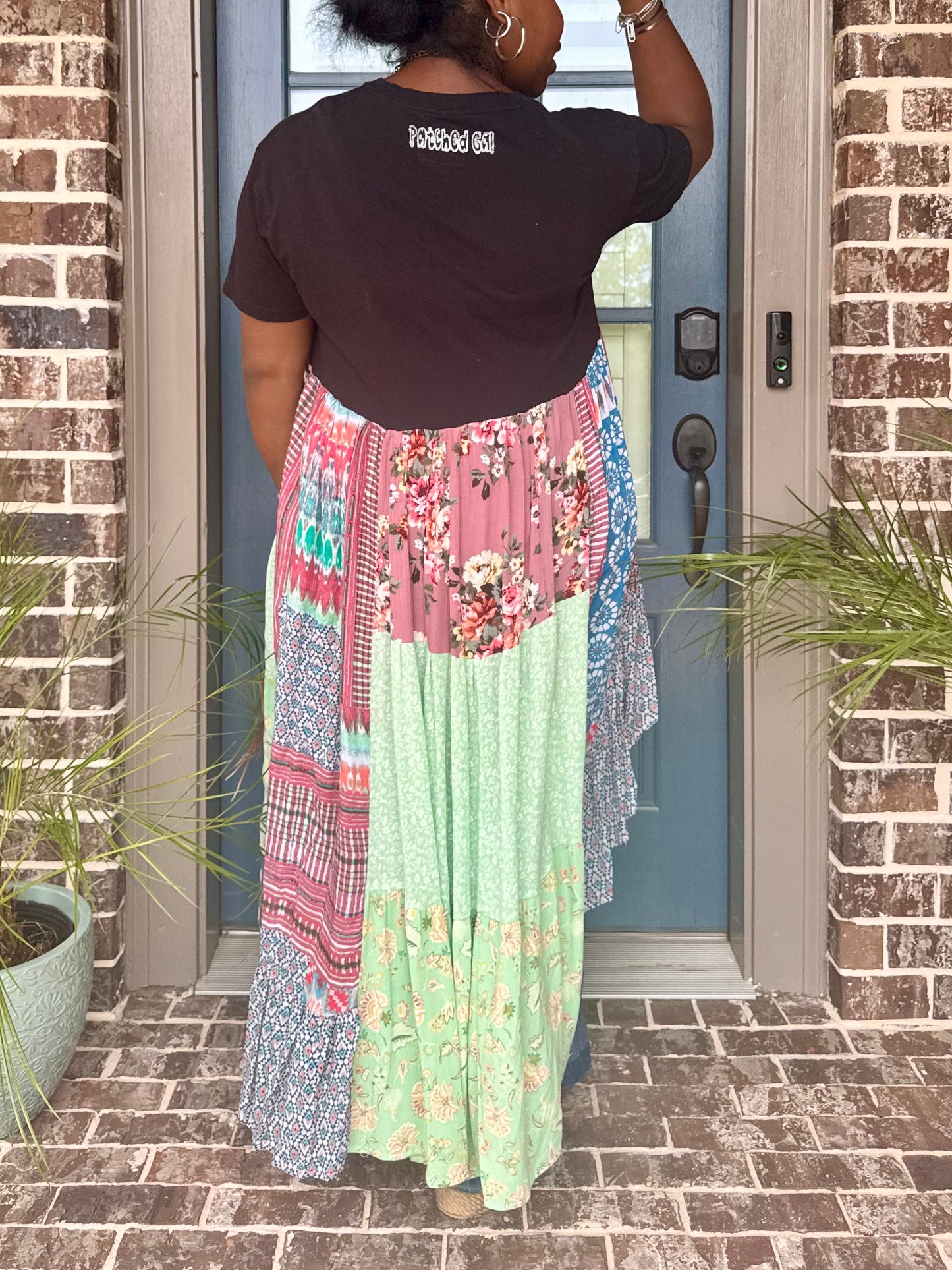 Extra Small-Extra Large Green Day Maxi Tee