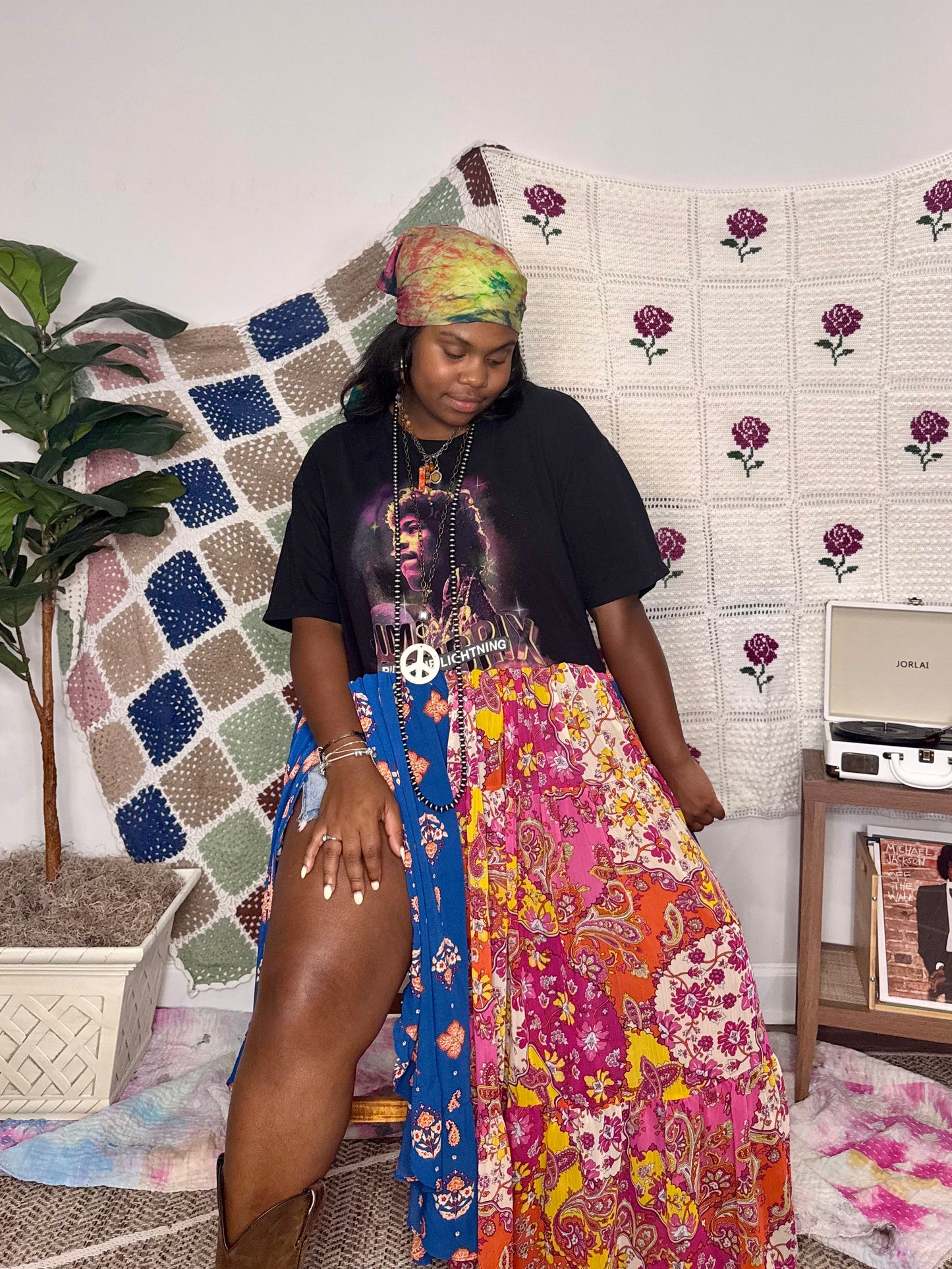 1XL-3XL Jimi Hendrix Maxi Tee