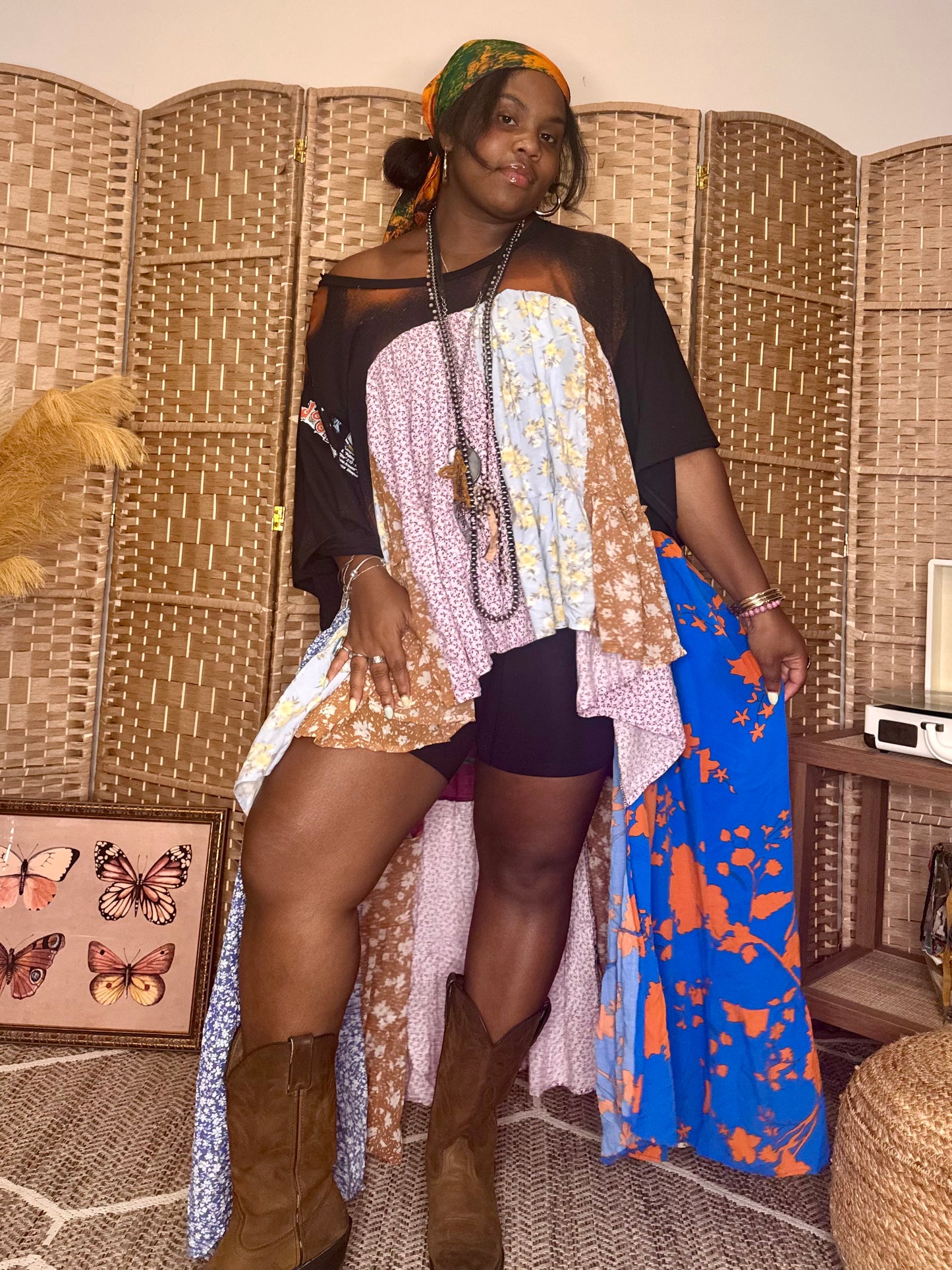 Small-2XL Green Day High Low Swing Tee