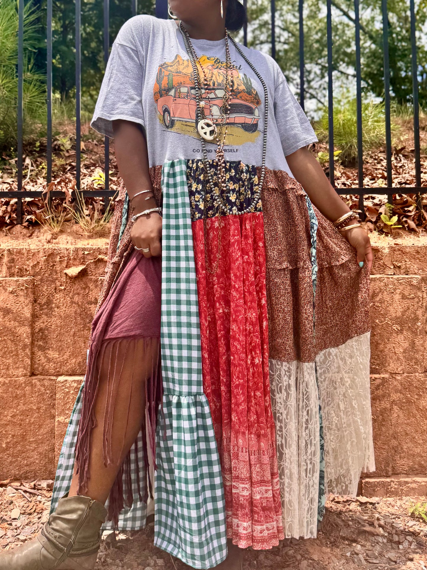 Large-2XL Open Road Maxi Tee